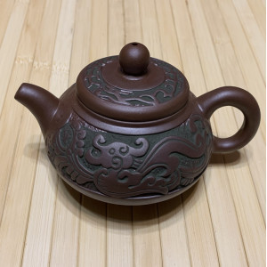 Чайник из исинской глины Дракон на 300 мл. Photo 2